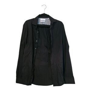 Men's Calvin Klein Black Dress Shirt